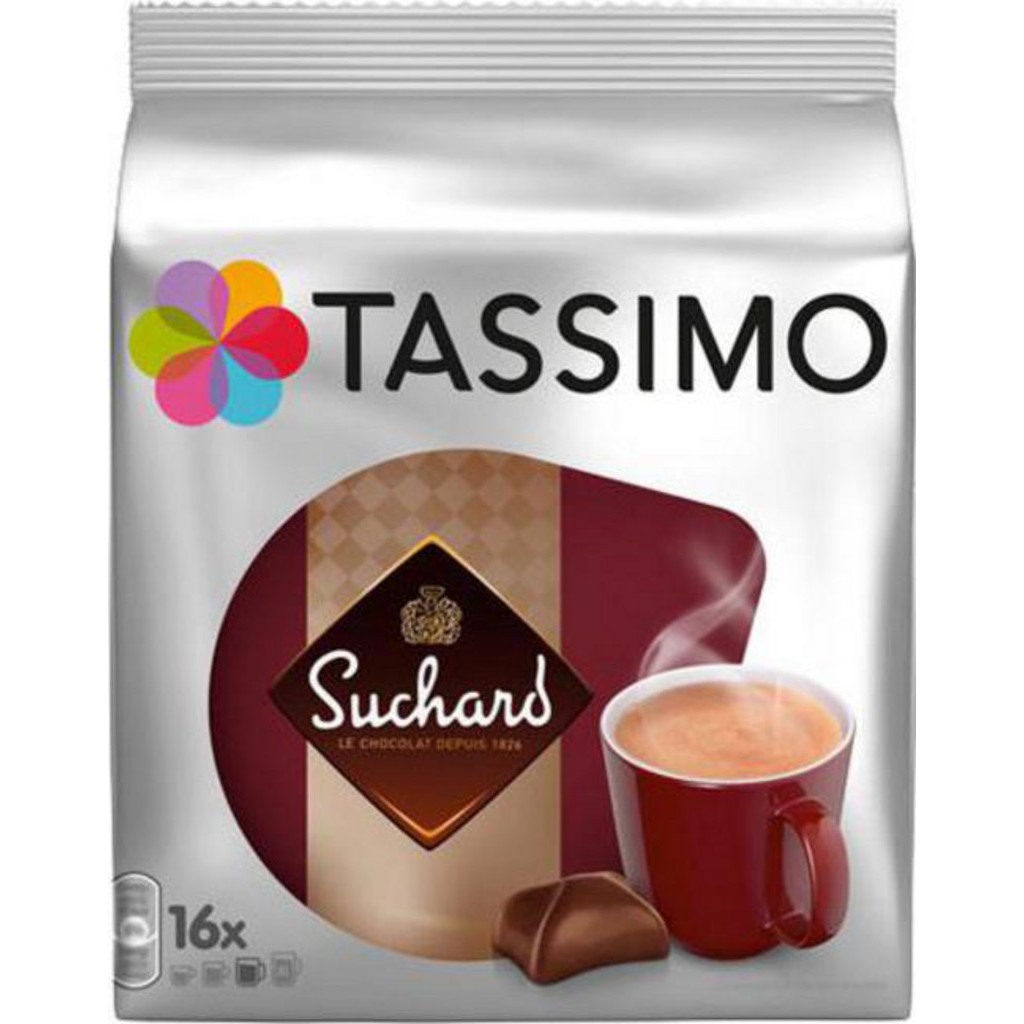 Tassimo Dosettes de chocolat chaud Cadbury (lot de 5, 40 capsules de café  au total) : : Epicerie