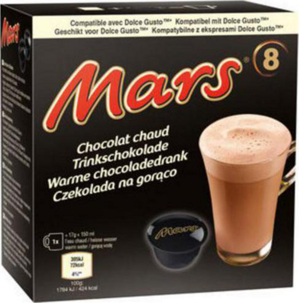 Mars UK Dolce Gusto Boire du chocolat 8 capsules