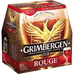 Grimbergen Bière rouge 5.5% 6 x 25 cl  5.5%vol.