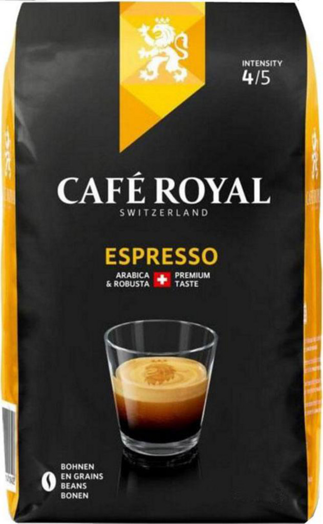 ▷ Café en grains à caractère - Pour machines à expresso + café filtre -  100% Arabica + mélanges de grains - Café Royal