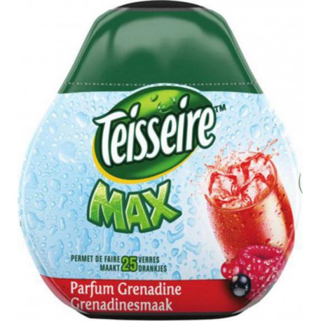 Teisseire Max Sirop Grenadine 66ml (lot de 6 gourdes)