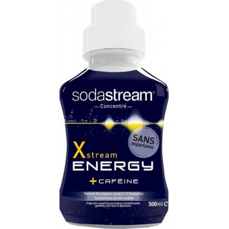 Sodastream Concentré Xstream Energy + Caféine 500ml (lot de 8)