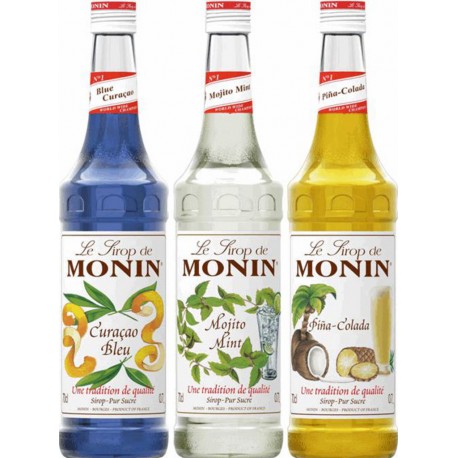 Assortiment Monin Cocktails (pack 3x70cl)
