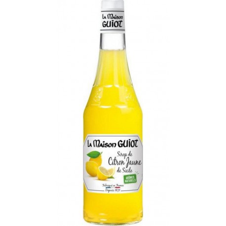 La Maison Guiot Sirop Citron Jaune de Sicile 70cl