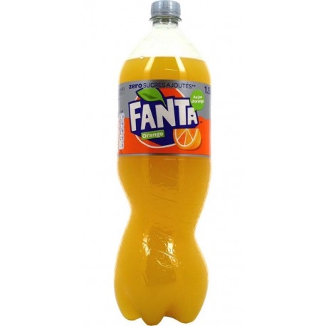 Fanta Orange Zéro 1,5L (pack de 6)