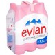 Evian 1,5L (lot de 3 packs de 6 soit 18 bouteilles)