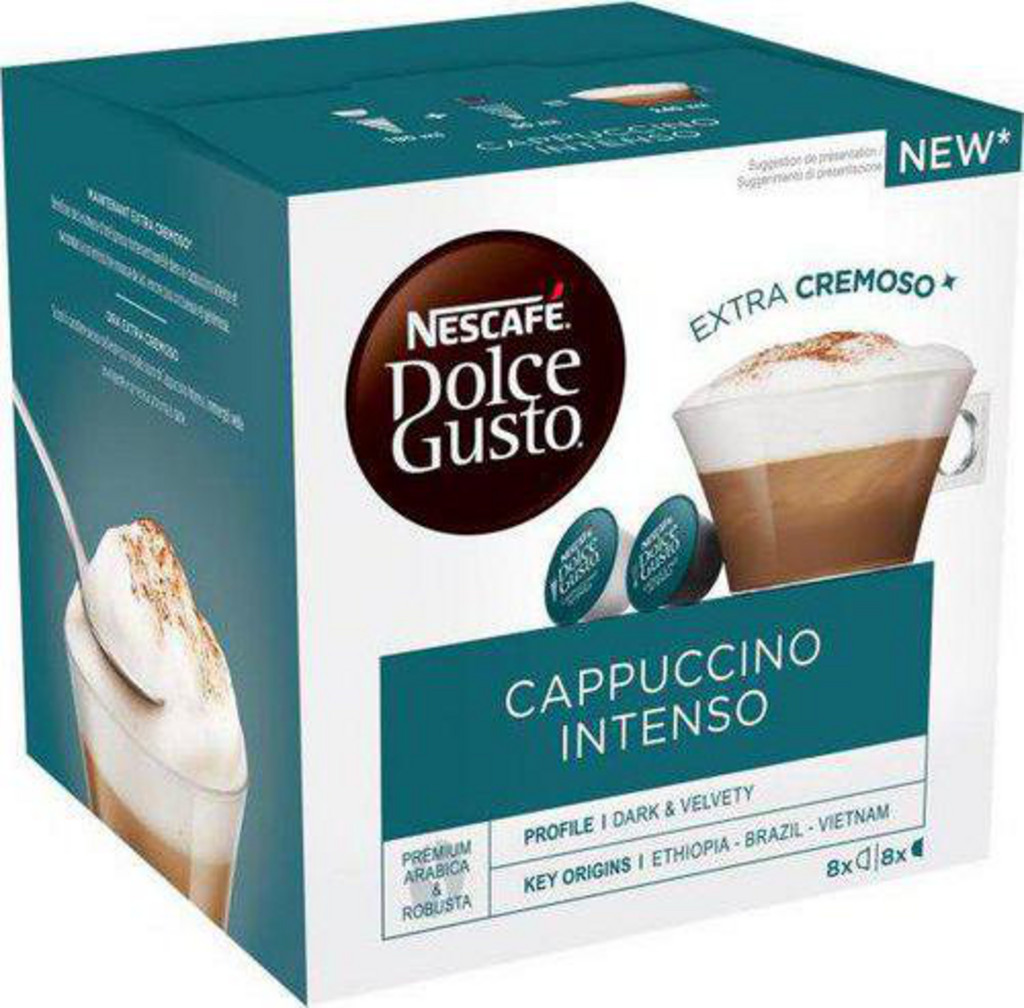 Dolce Gusto Cappuccino Intenso (lot de 64 capsules) 