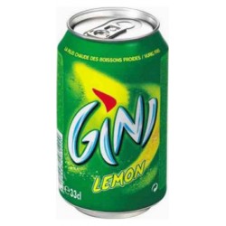 Gini Lemon Citron 33cl (pack de 24)