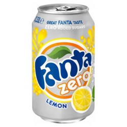 Fanta Citron Zéro 33cl (pack de 24)