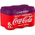 Coca-Cola Cherry Cerise 6 x 33cl (pack de 6)