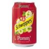 Schweppes Pomme 33cl (lot de 3 packs de 24 soit 72 canettes)