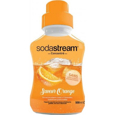 Sodastream Concentré Saveur Orange 500ml (lot de 9)