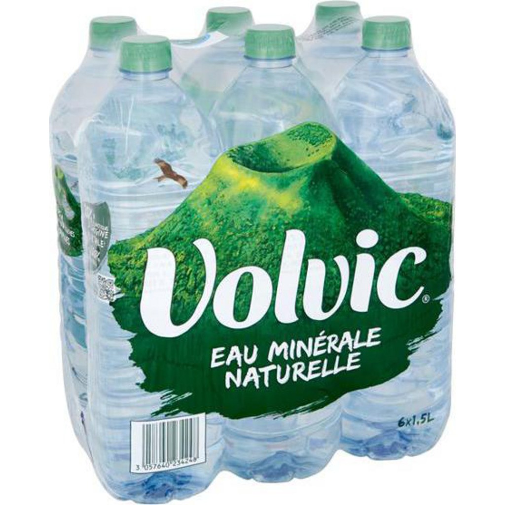 Volvic 1,5L (lot de 8 packs de 6 soit 48 bouteilles) 