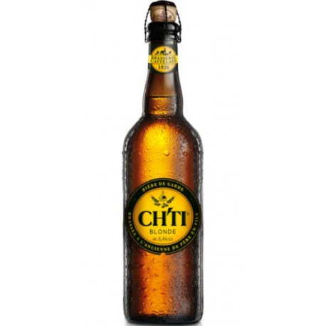 CH'TI Bière blonde de garde 6,4% 75cl