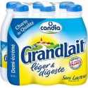 Candia GrandLait demi-écrémé léger et digeste 1L (pack de 6)