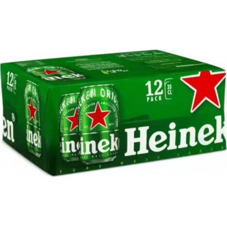 Heineken 33CL 5%V (pack de 12)