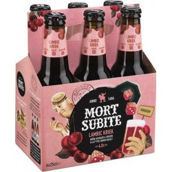 Mort Subite KRIEK 6X25CL 4%VOL 4% 6 x 25 cl  4%vol.