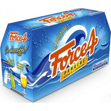 Force 4 Panaché 0.4% 10 x 25 cl 0.4% vol. (pack de 10)