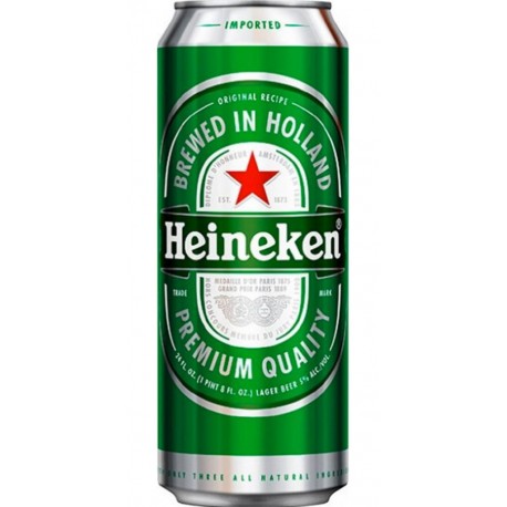 Heineken 50cl (pack de 12 canettes)