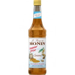 Monin Caramel Sans Sucre 70cl (lot de 3)