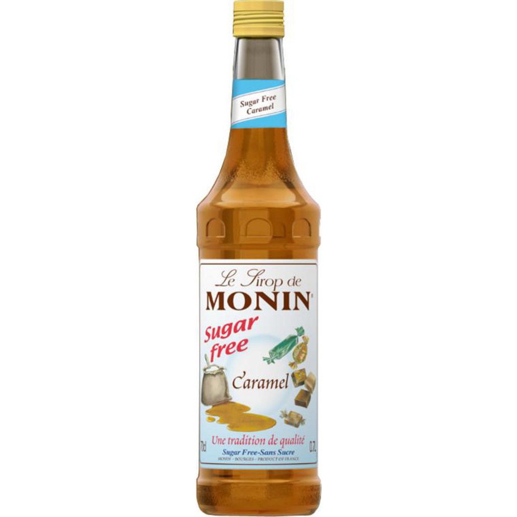 Monin Caramel Sans Sucre 70cl (lot de 6) 