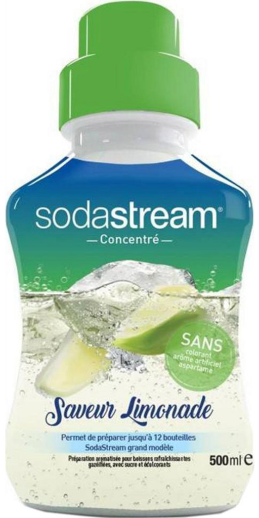 LOT DE 4 - SODASTREAM Concentré saveur Limonade 500 ml