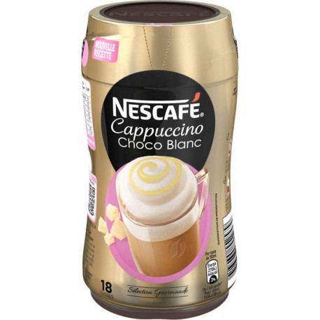 Nescafé Cappuccino Choco Blanc 270g (lot de 3)
