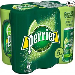 Perrier Citron Vert 33cl (pack de 6)