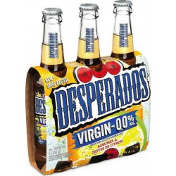 Desperados Bière Aromatisée À La Tequila Sans Alcool 0.01% 3 x 33 cl 0.01%vol.
