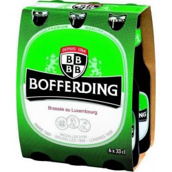 Bofferding Bière blonde luxembourgeoise 4.8% 6 x 33 cl 4.8%vol.