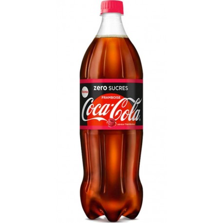 Coca-Cola Framboise Zero Sucres 1,25L (pack de 6)