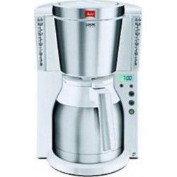 Melitta Cafetière isotherme LOOK IV THERM TIMER BLANC/INOX