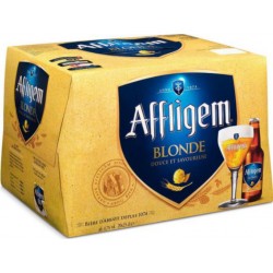 Affligem Bière blonde belge d'abbaye 6,7% bouteilles 20x25cl (pack de 20)