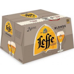 Leffe Bière blonde 6.6% 24 x 25cl 6.6%vol. (pack de 24)