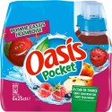 Oasis Pocket Pomme Cassis Framboise 25cl x6 (lot de 4 packs de 6 soit 24 bouteilles)