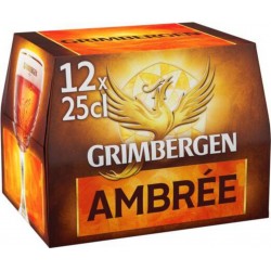 GRIMBERGEN AMBREE 12 x 25cl (pack de 12)