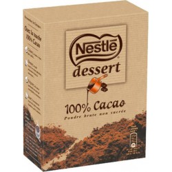 Nestlé Dessert 100% Cacao en Poudre 250g (lot de 3)