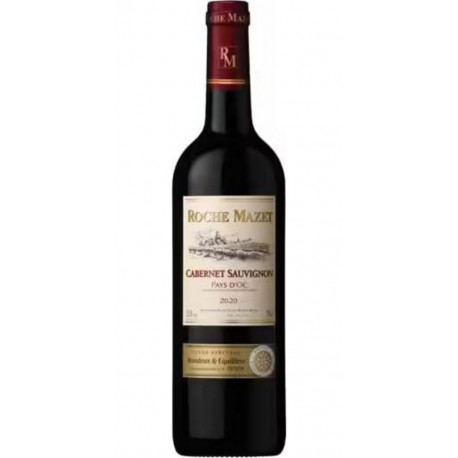 ROCHE MAZET CABERNET SAUVIGNON Vin Rouge Languedoc Roussillon I.G.P Pays d'OC 75cl