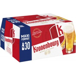 Kronenbourg 30X25cl (pack de 30)