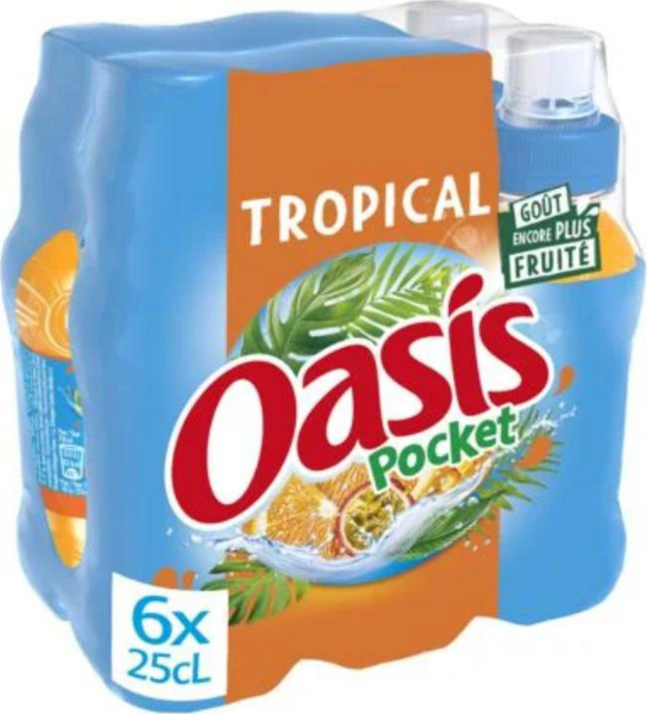 Oasis tropical 25cl