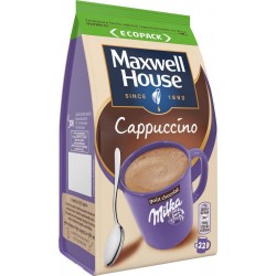 MAXWELL HOUSE Café soluble Cappuccino goût Chocolat Milka 335g