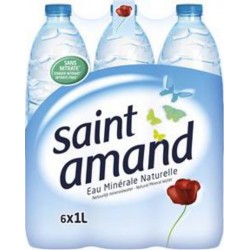 Saint Amand Eau minérale naturelle St Amand 6x1L