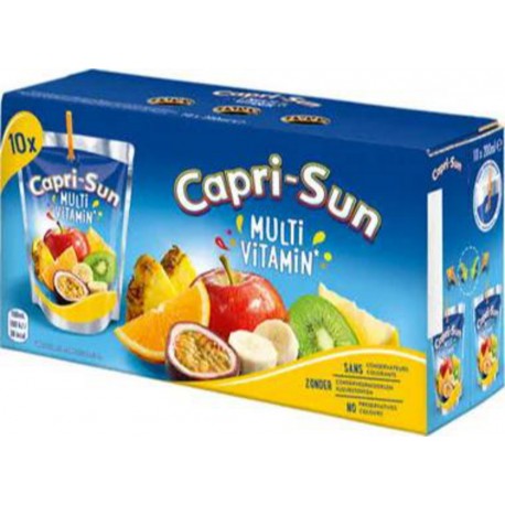 Capri-Sun Multivitamin 20cl x10 (pack de 10 soit 10 poches)
