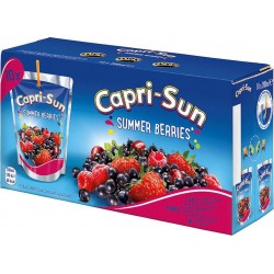CAPRI-SUN Boisson au jus de fruits Summer Berries poches 10x20cl (pack de 10)