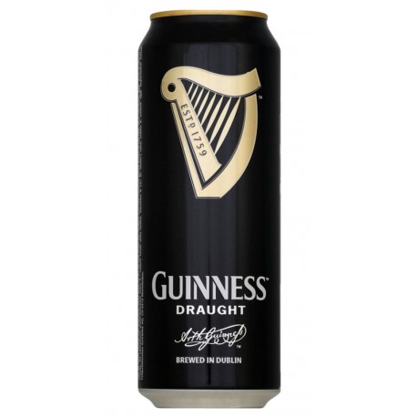 Guinness Draught Brune 50cl (lot de 48 canettes)