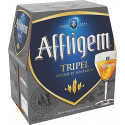 Bière blonde Affligem Triple D'abbaye 6x25cl (pack de 6)