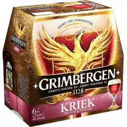 Grimbergen Bière kriek 6% 6 x 25 cl  6%vol.
