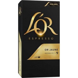 L'OR L’OR Espresso Sublime Or Jaune (lot de 40 capsules)
