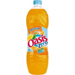Oasis Tropical Zéro 2L (lot de 6 bouteilles)