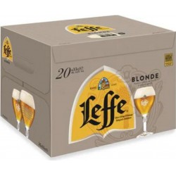 Bière blonde Leffe 20x33cl (pack de 20)